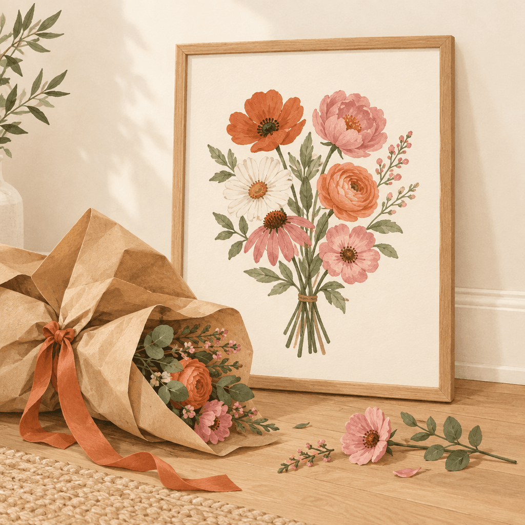 Artwork packaged and ready to ship